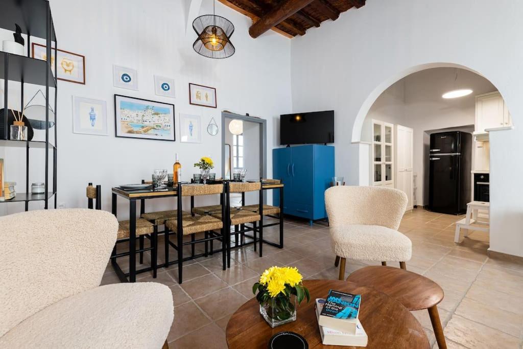 Venghera Naousa Apartment In The Heart Of Naousa Екстер'єр фото